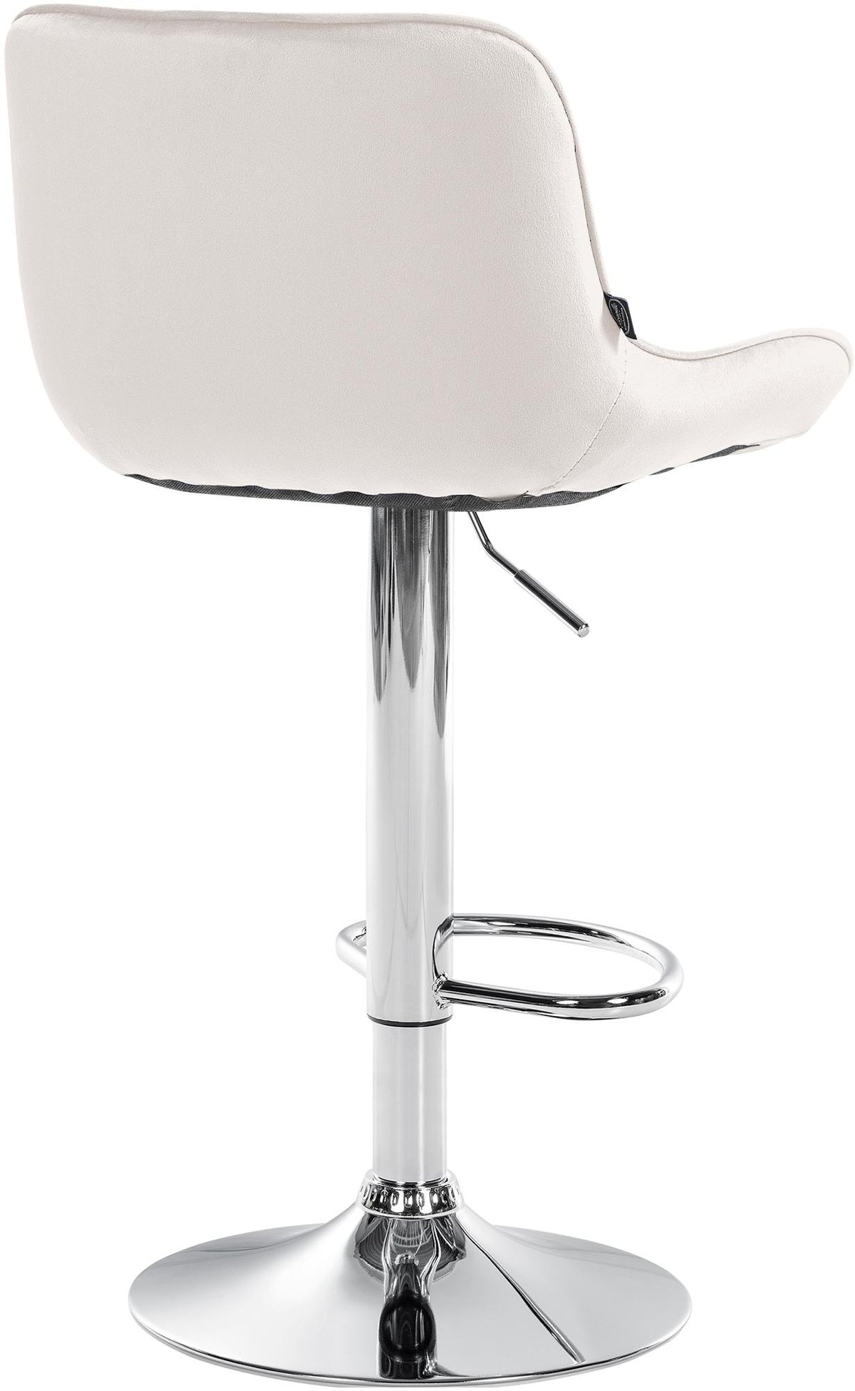 Barhocker Vonore Samt chrom – Ansicht 5