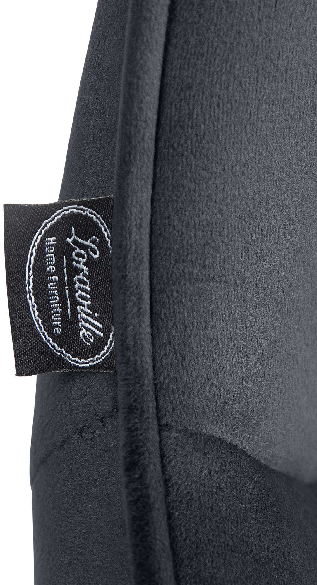 Barhocker Vonore Samt weiß – Ansicht 16