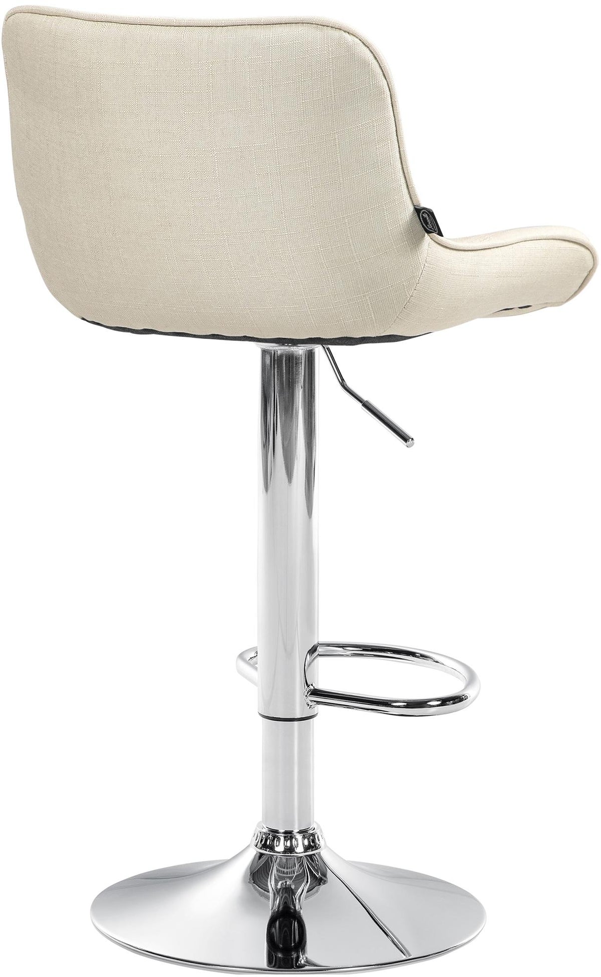 Barhocker Vonore Stoff chrom – Ansicht 13