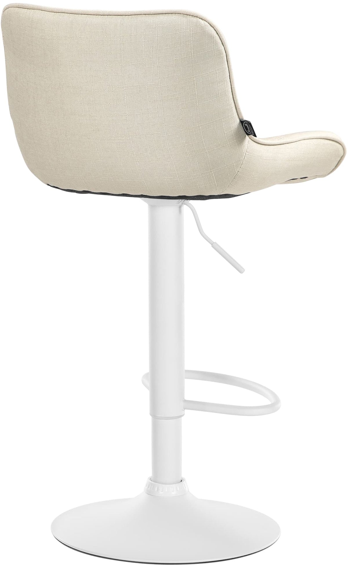 Barhocker Vonore Stoff weiß – Ansicht 13