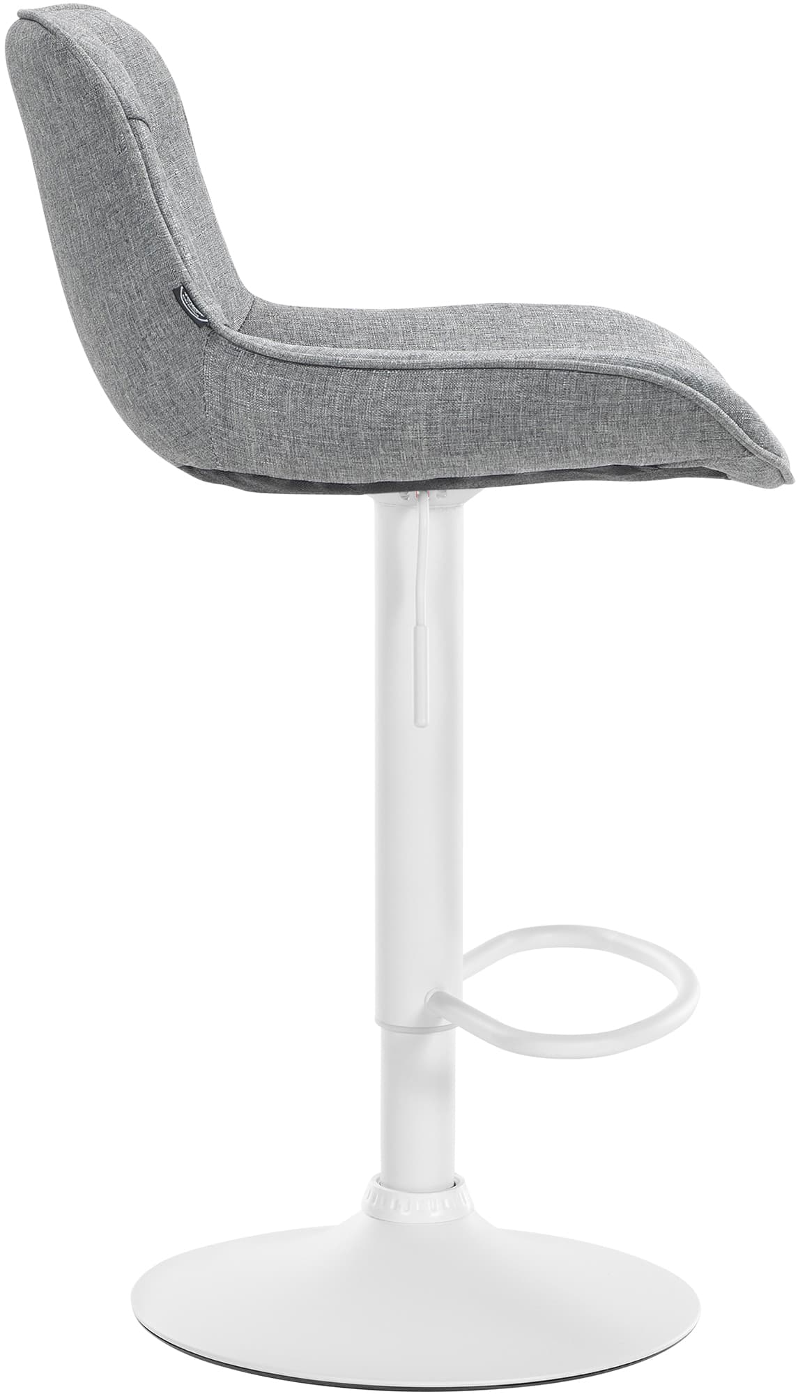 Barhocker Vonore Stoff weiß – Ansicht 20