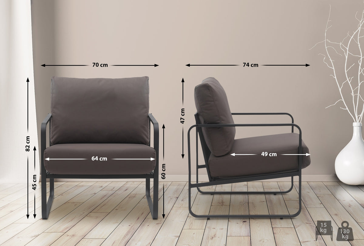 Lounger Manea Kunstleder – Ansicht 10
