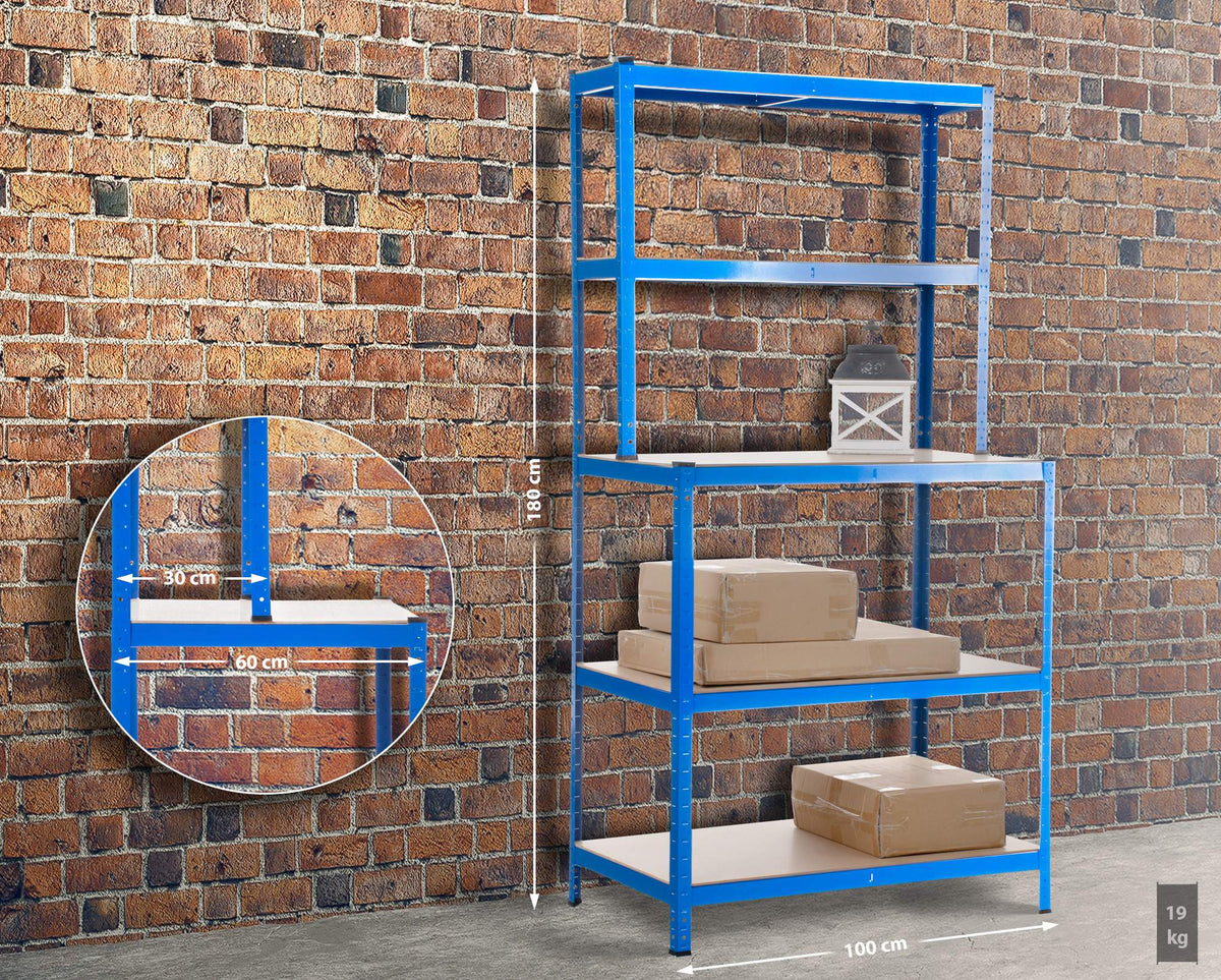 Steckregal inkl. Werkbank 2+3 – Ansicht 12