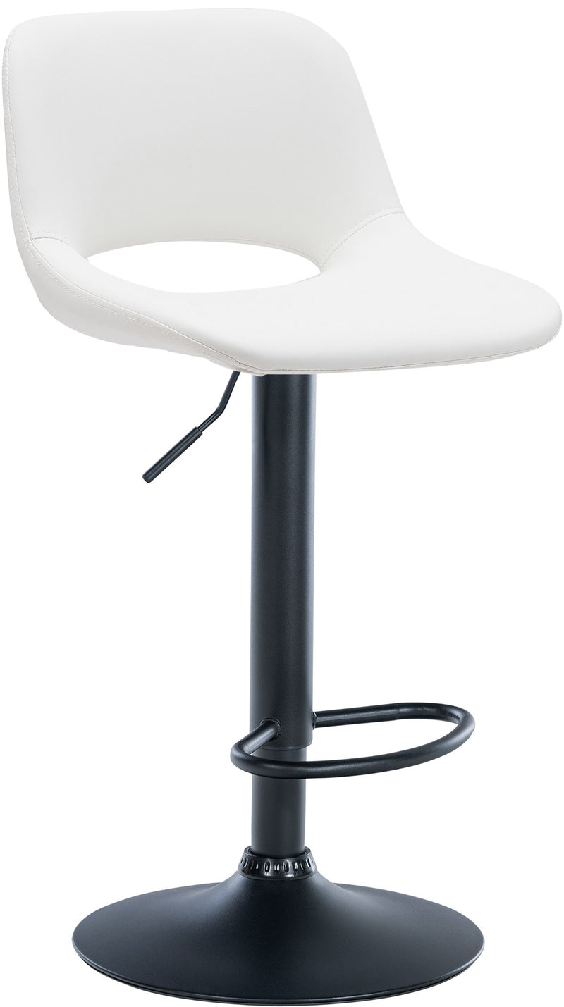 Barhocker Camden Kunstleder schwarz