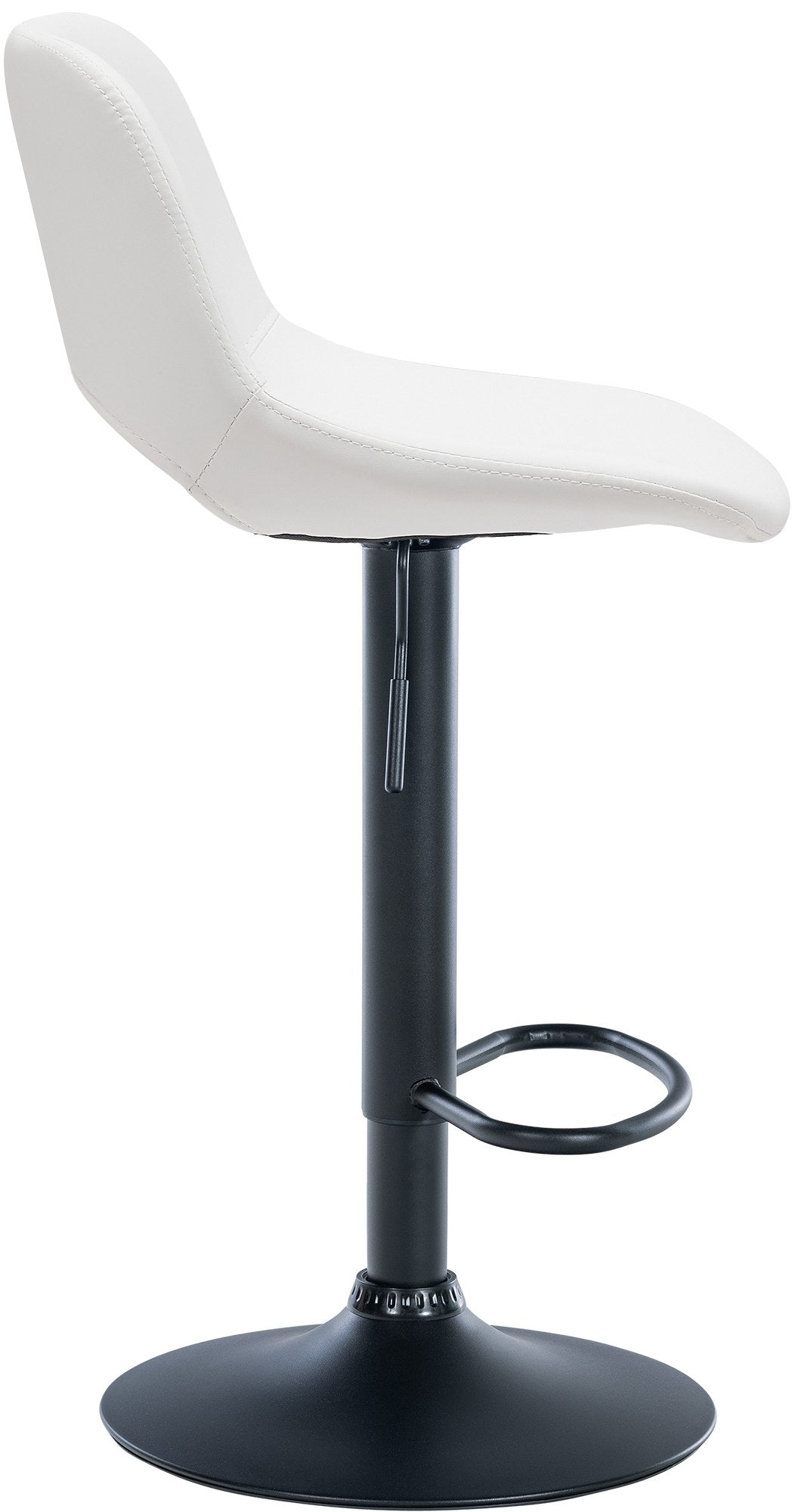 Barhocker Camden Kunstleder schwarz – Ansicht 6