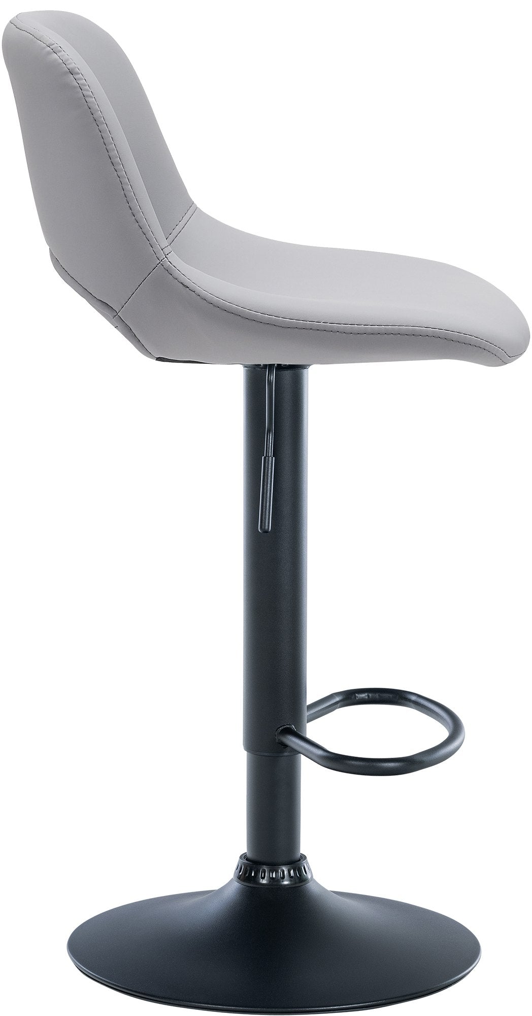 Barhocker Camden Kunstleder schwarz – Ansicht 12