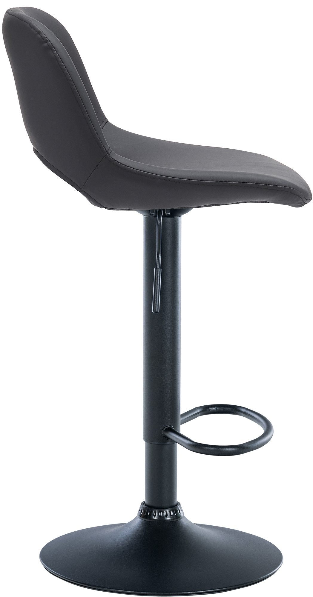 Barhocker Camden Kunstleder schwarz – Ansicht 18