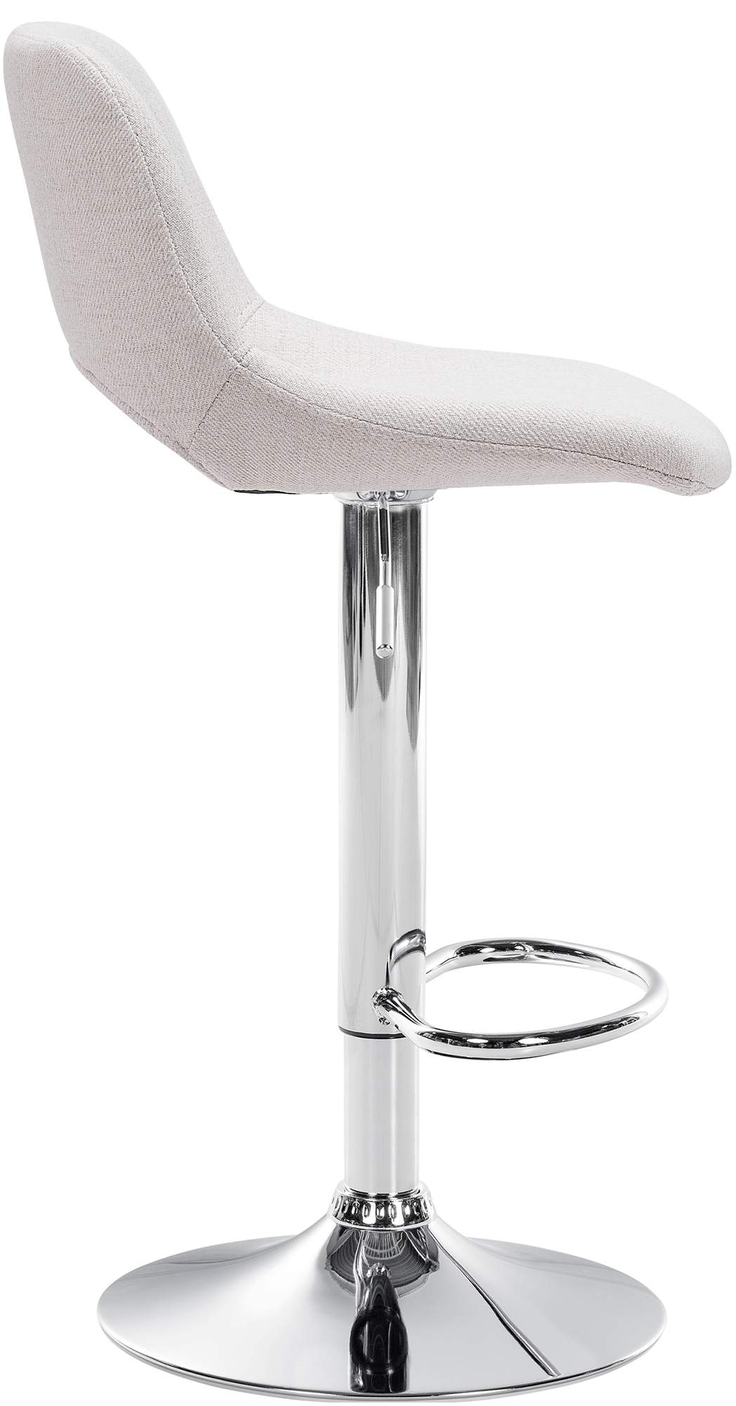 Barhocker Camden Stoff chrom – Ansicht 6
