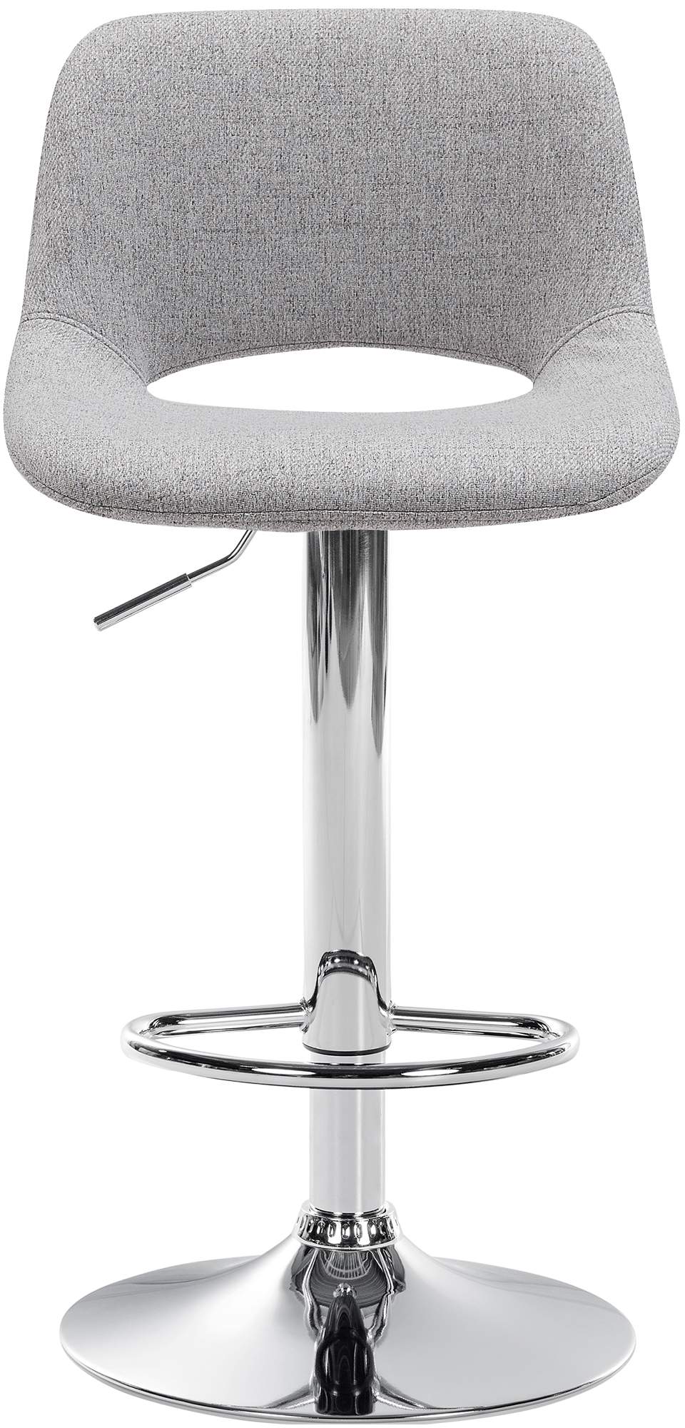Barhocker Camden Stoff chrom – Ansicht 11