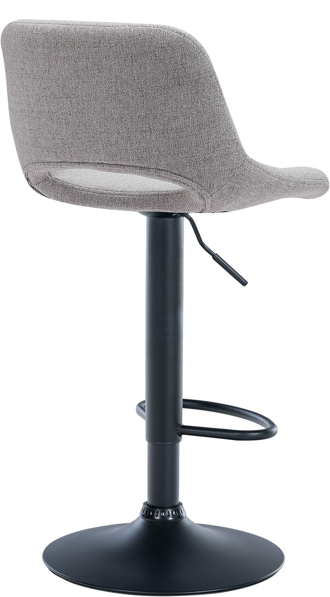 Barhocker Camden Stoff schwarz – Ansicht 9