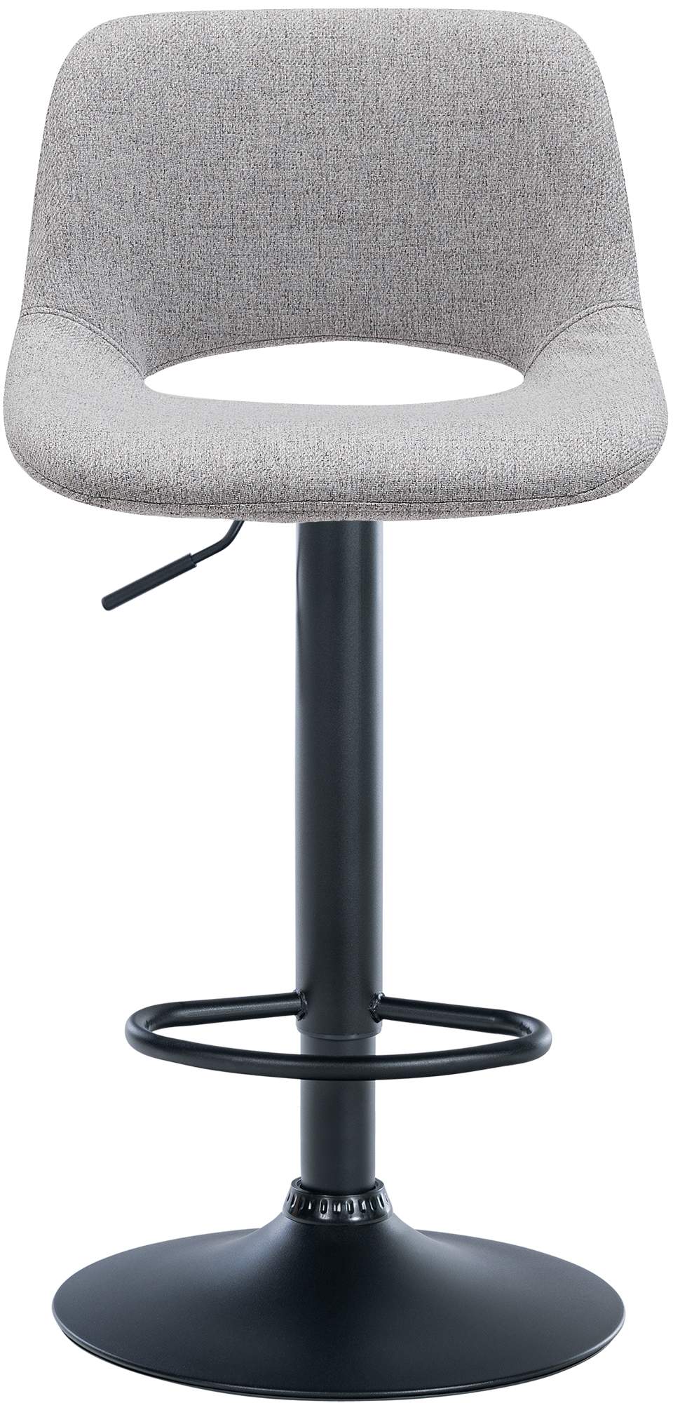 Barhocker Camden Stoff schwarz – Ansicht 11
