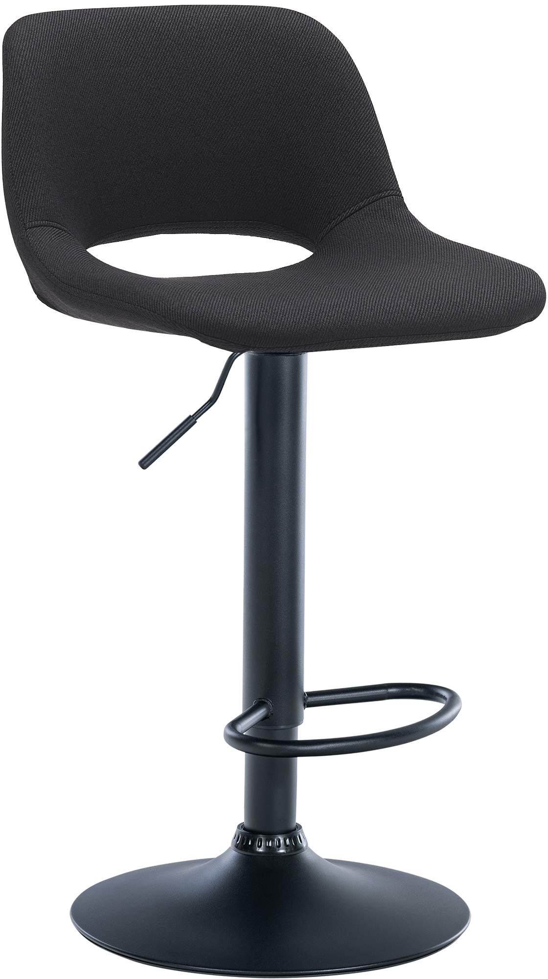Barhocker Camden Stoff schwarz – Ansicht 13