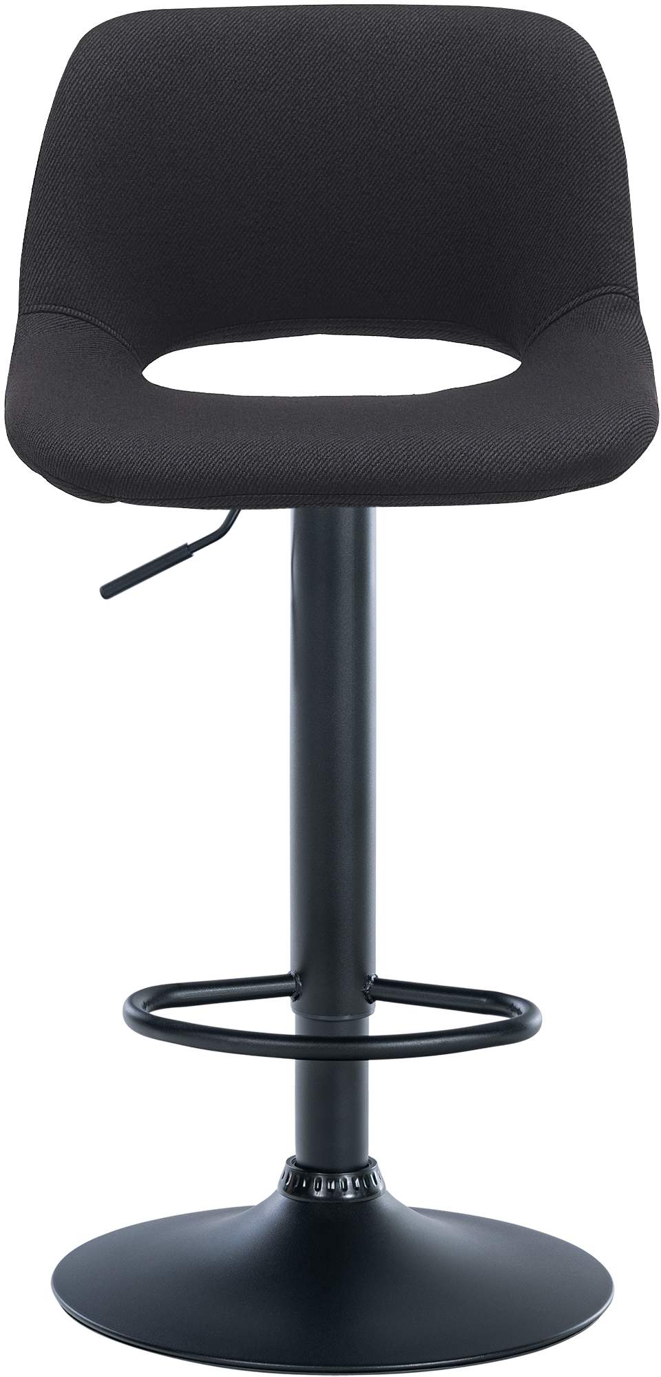Barhocker Camden Stoff schwarz – Ansicht 17
