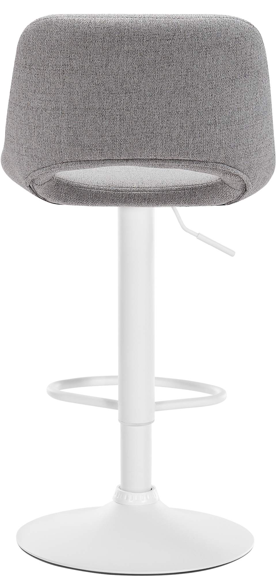 Barhocker Camden Stoff weiß – Ansicht 10