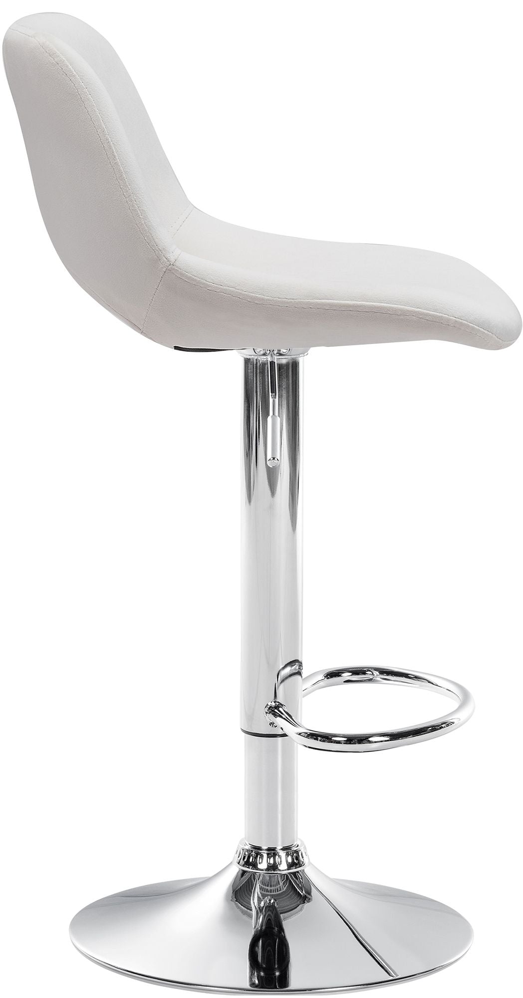Barhocker Camden Samt chrom – Ansicht 6