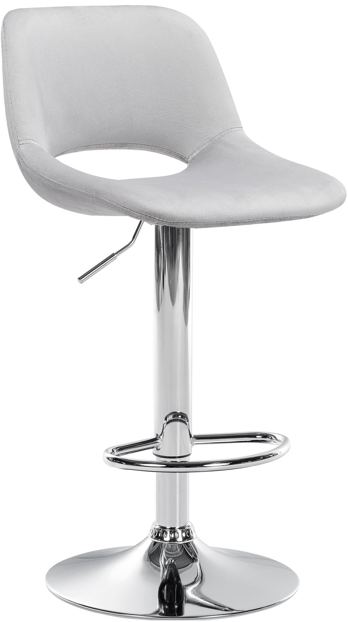 Barhocker Camden Samt chrom – Ansicht 19