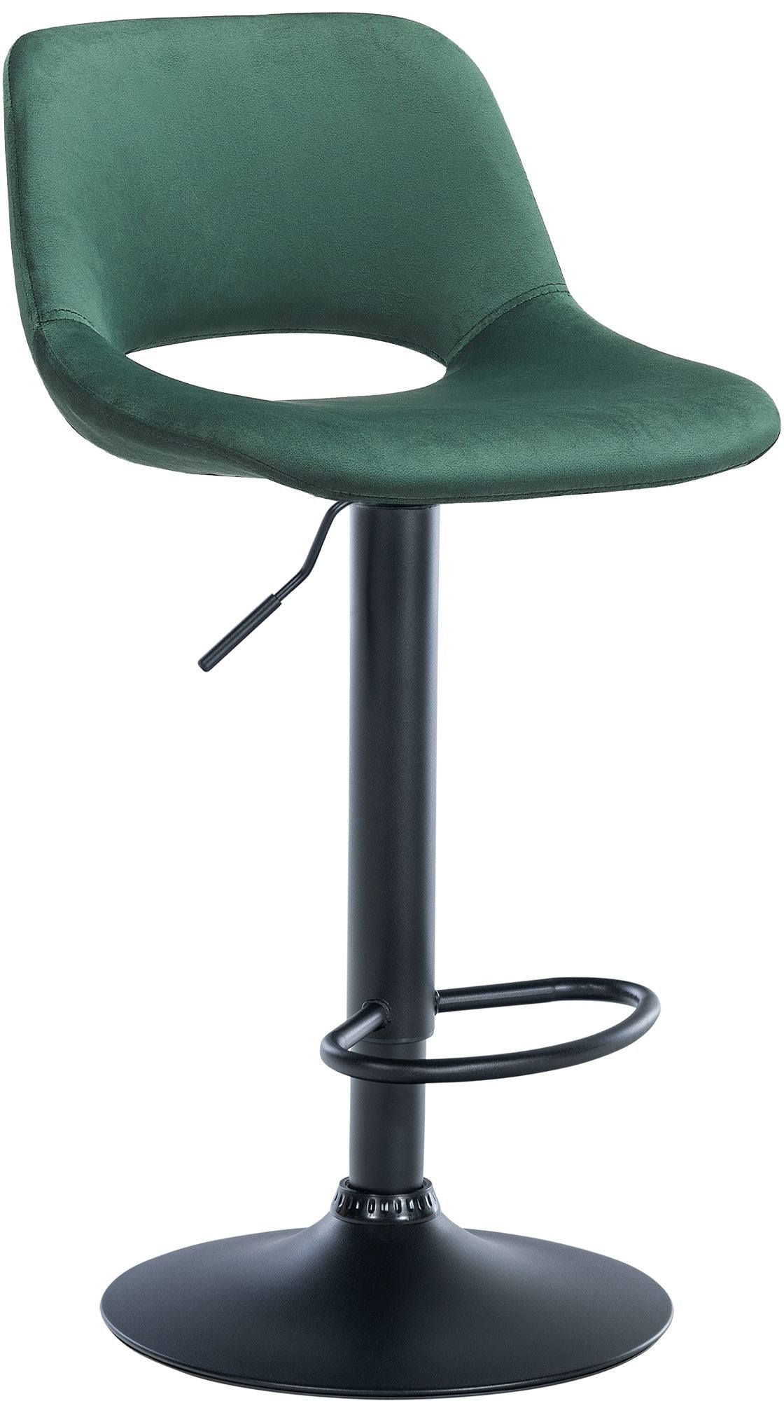 Barhocker Camden Samt schwarz – Ansicht 13