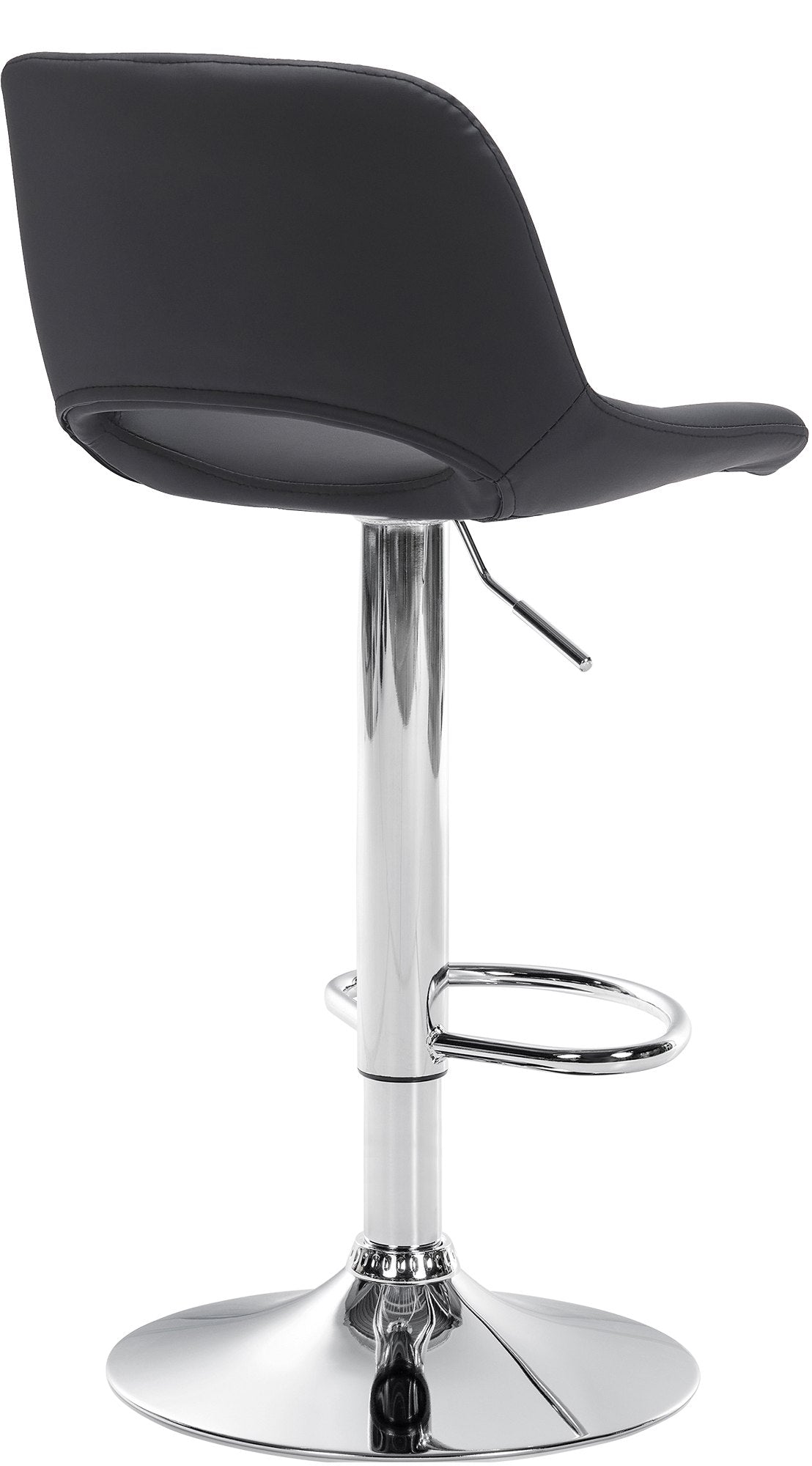 2er Set Barhocker Camden Kunstleder chrom – Ansicht 9