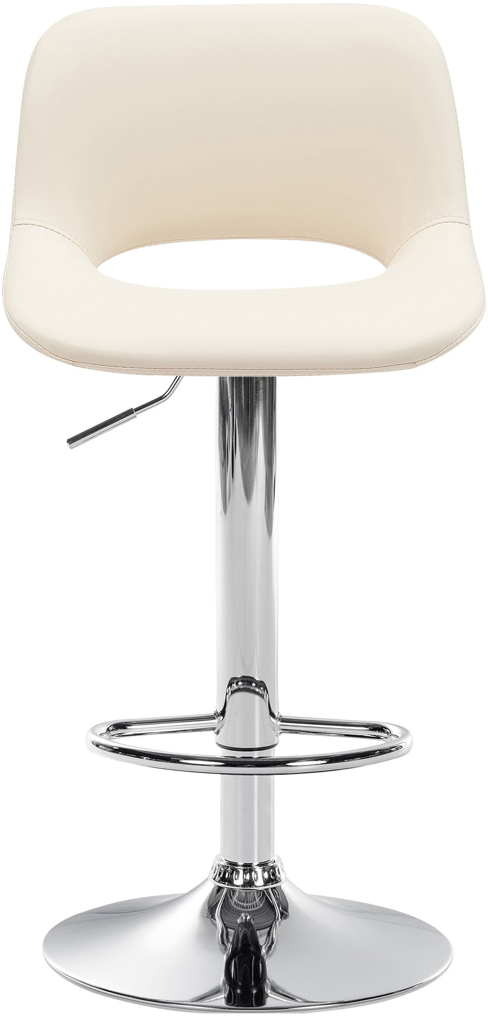 2er Set Barhocker Camden Kunstleder chrom – Ansicht 17
