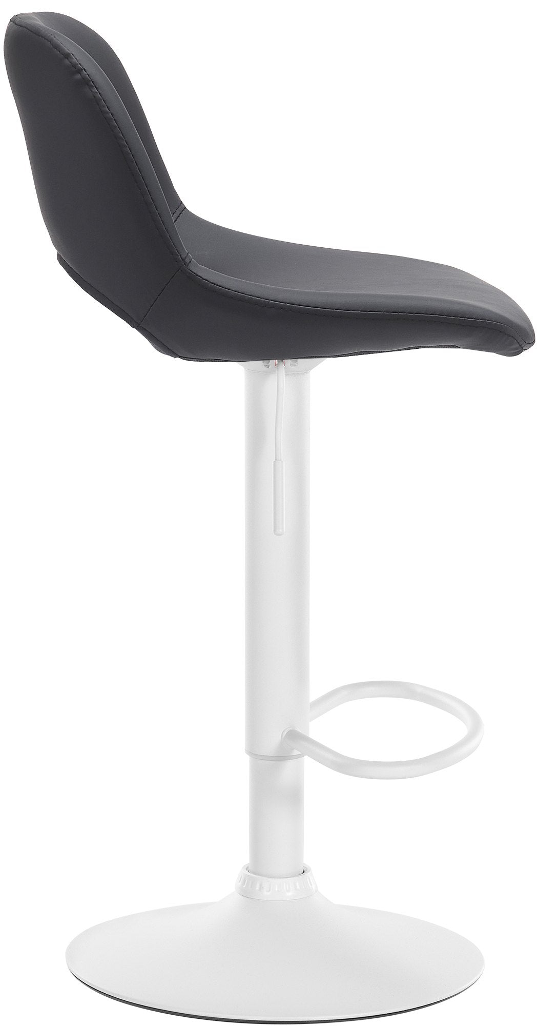 2er Set Barhocker Camden Kunstleder weiß – Ansicht 18
