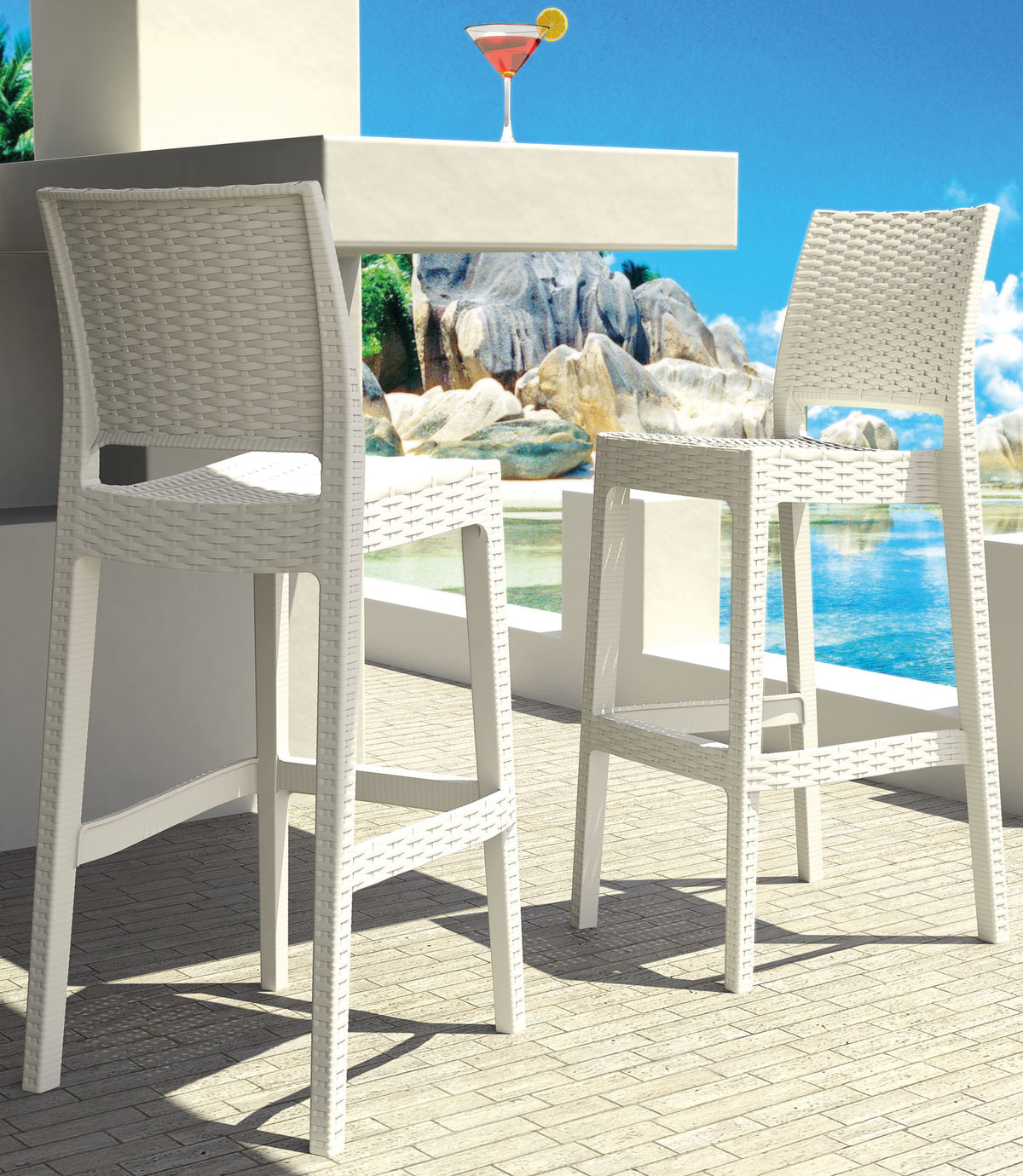 4er Set Barhocker Jamaica – Ansicht 12