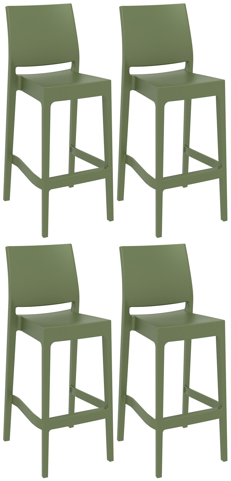4er Set Barhocker Maya