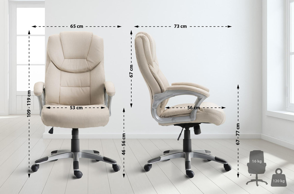 Bürostuhl Texas V2 Stoff – Ansicht 9