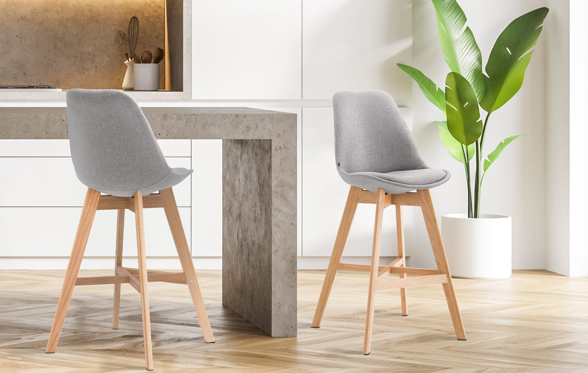 Barhocker Cannes Stoff Natura – Ansicht 10