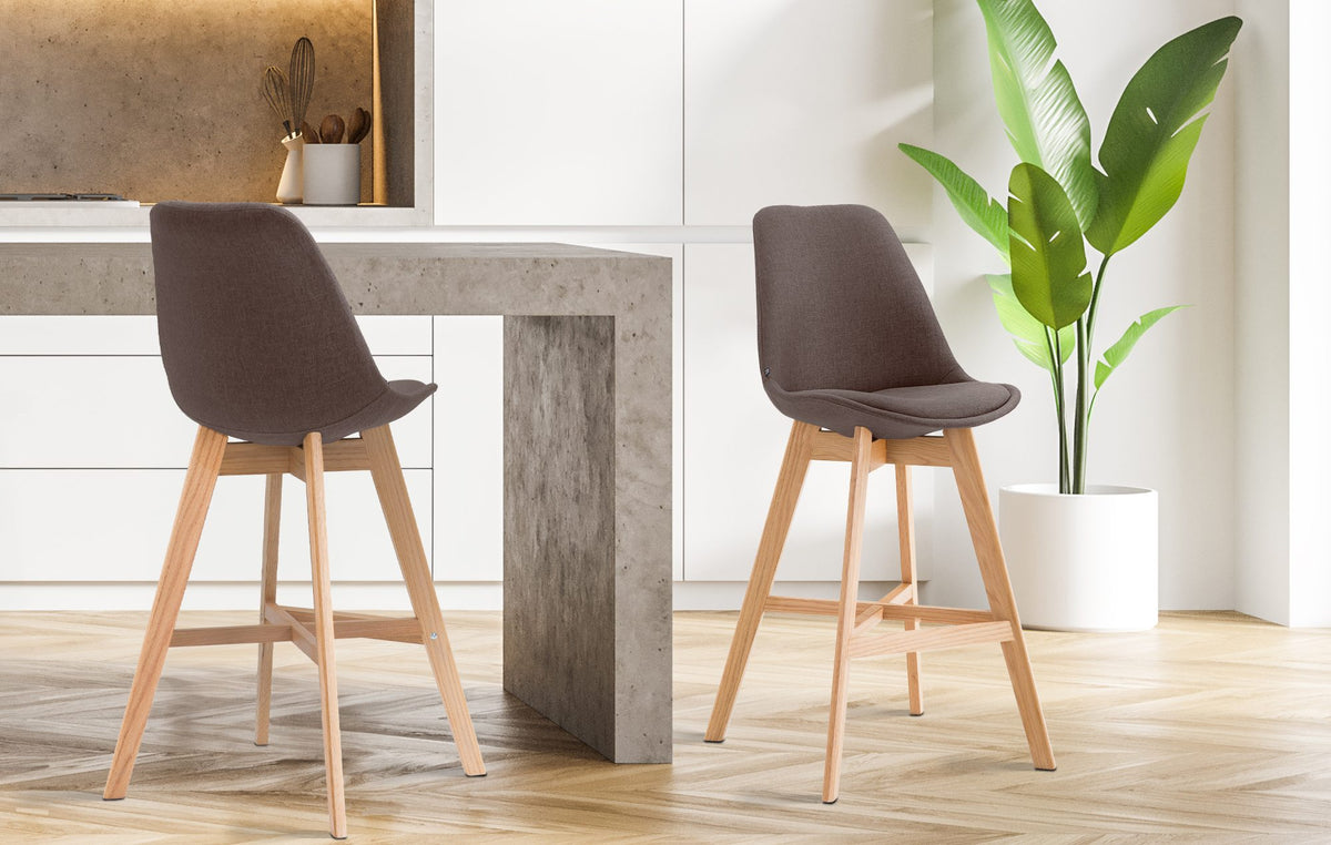 Barhocker Cannes Stoff Natura – Ansicht 17