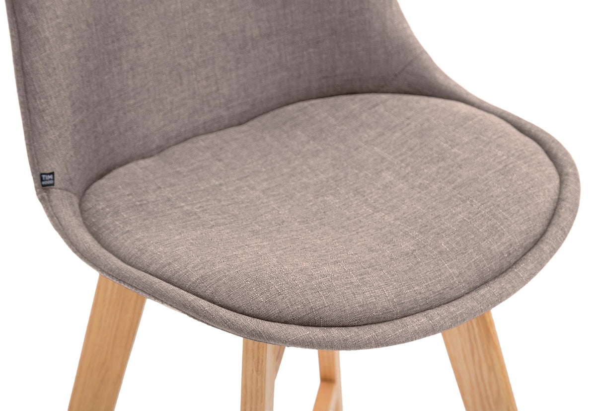 2er Set Barhocker Cannes Stoff natura – Ansicht 13