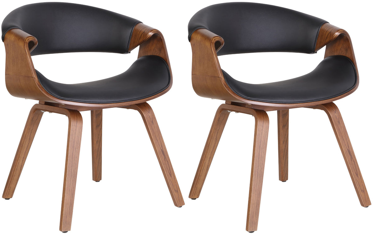 2er Set Esszimmerstuhl Foley Kunstleder – Ansicht 17