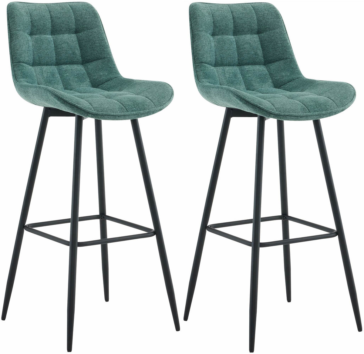 2er Set Barhocker Dartford Stoff – Ansicht 8