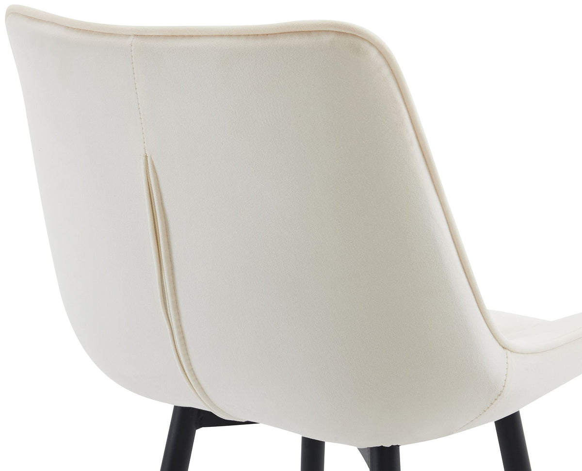 2er Set Barhocker Dartford Samt – Ansicht 18