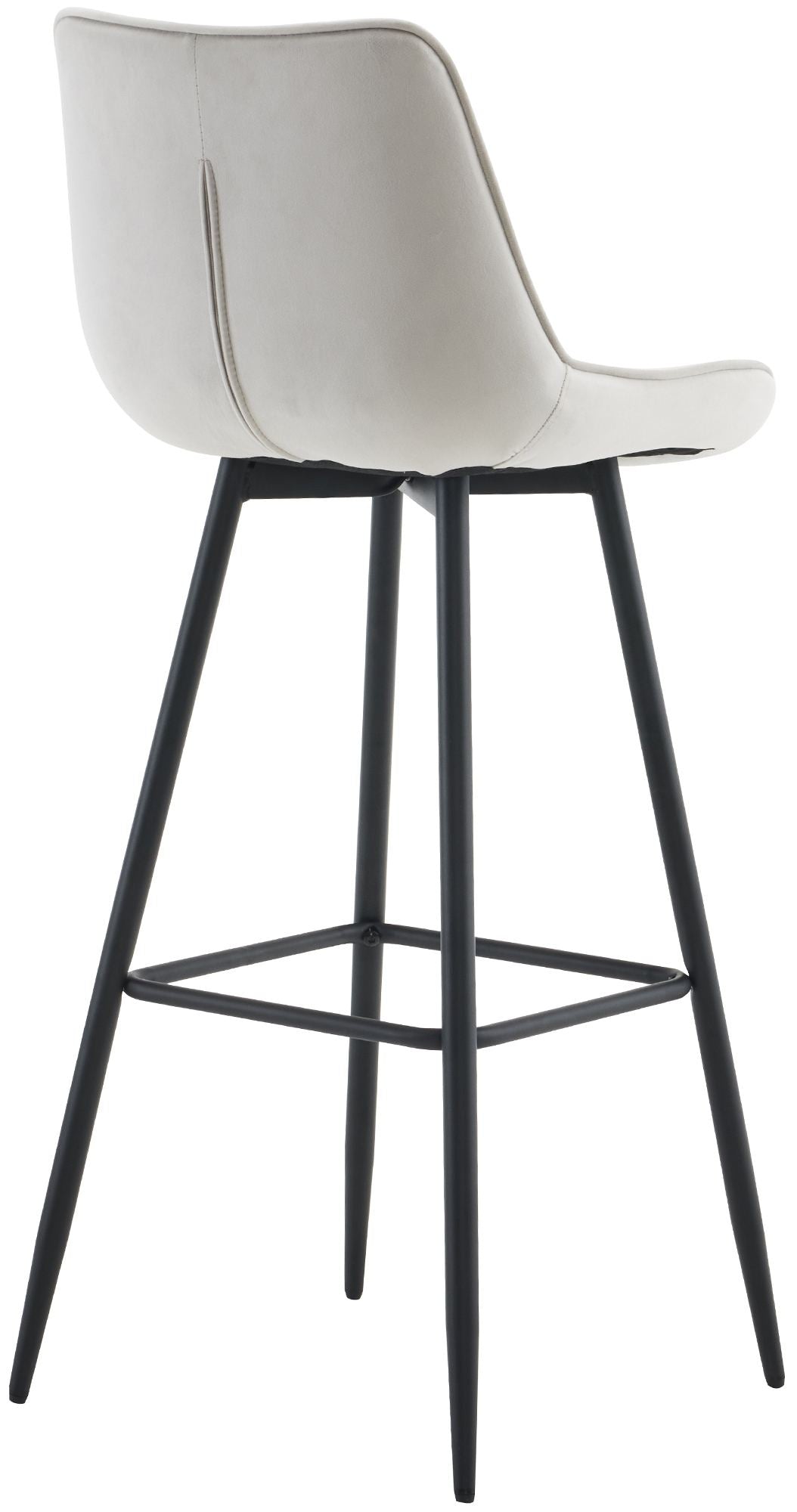 2er Set Barhocker Dartford Samt – Ansicht 6