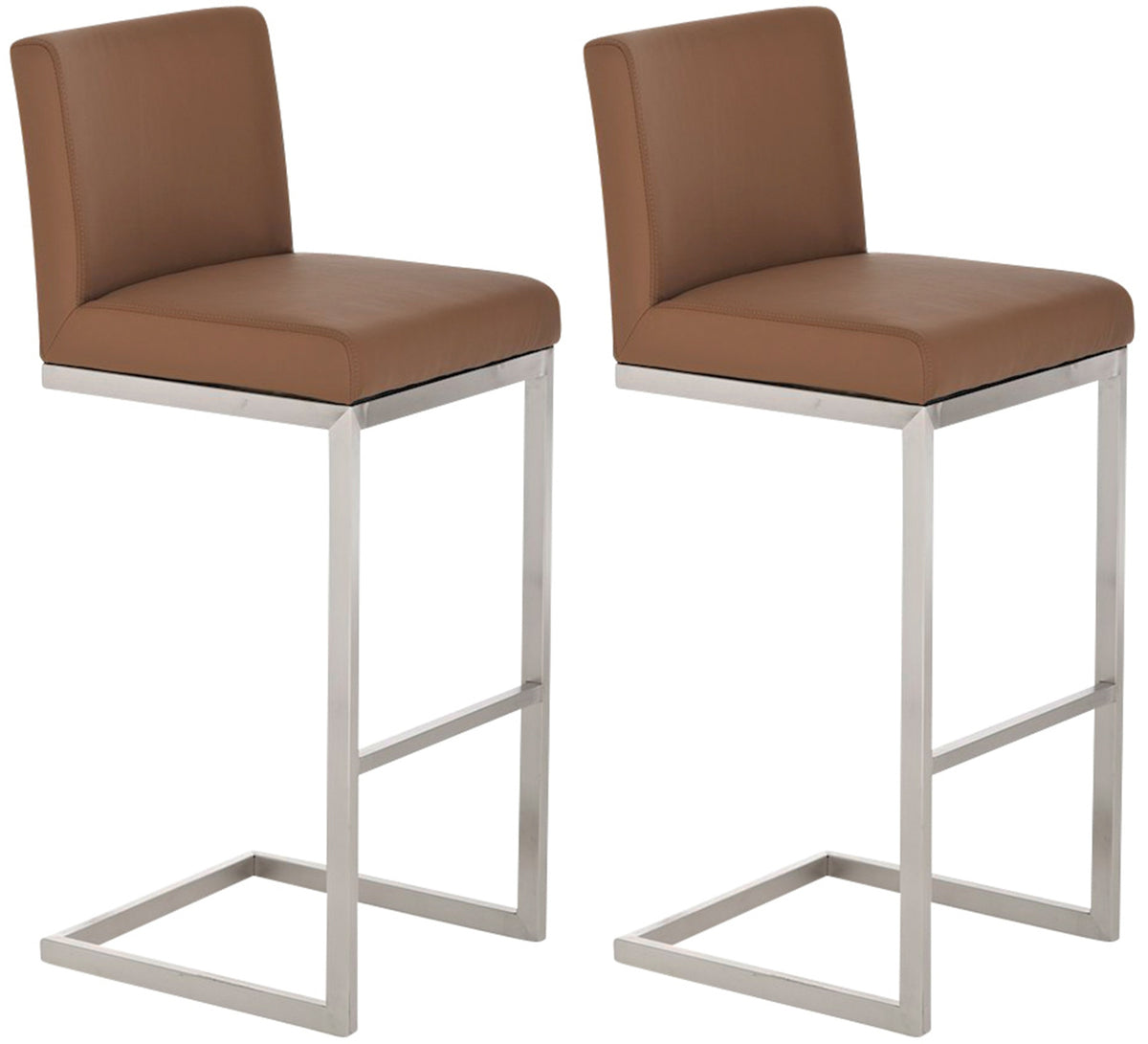 2er Set Barhocker Paros Kunstleder – Ansicht 8