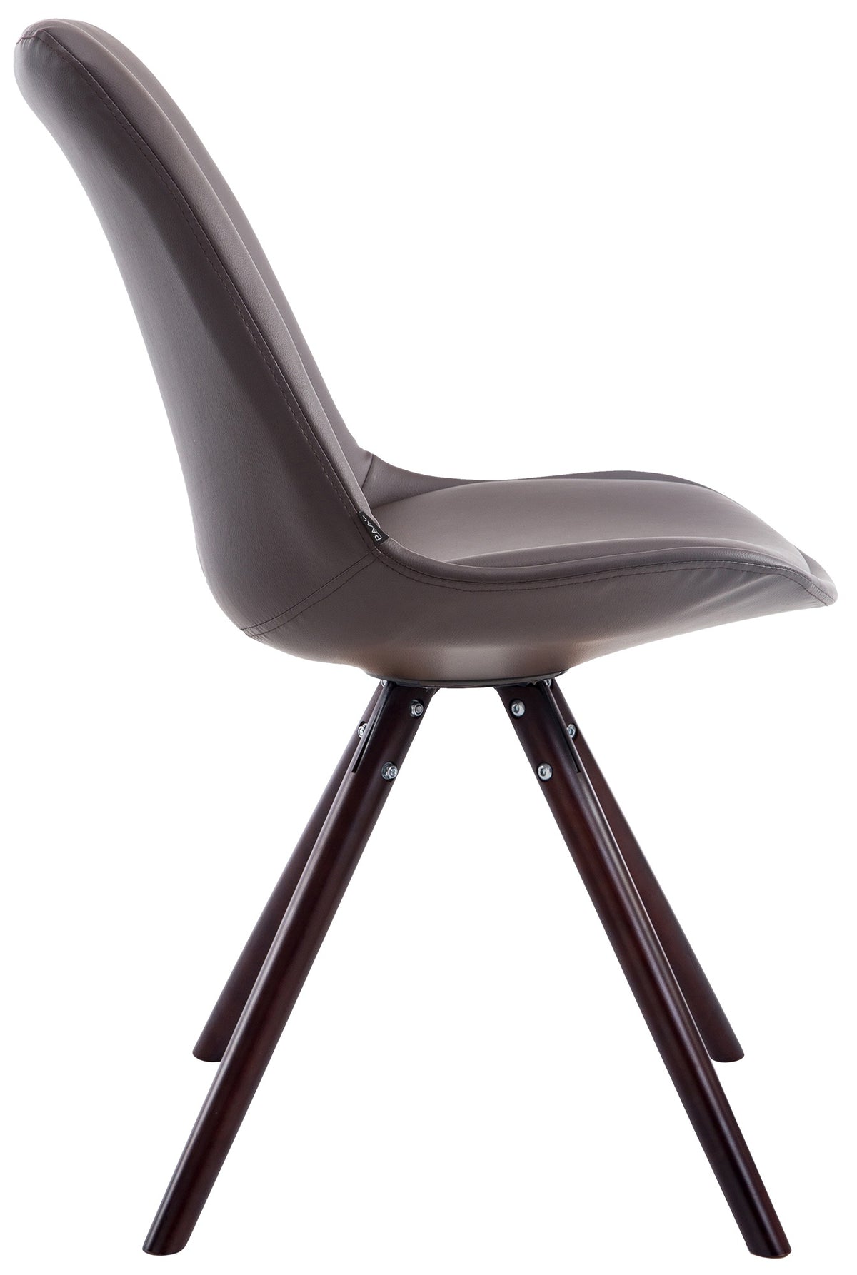 Besucherstuhl Laval Cappuccino Rund – Ansicht 7