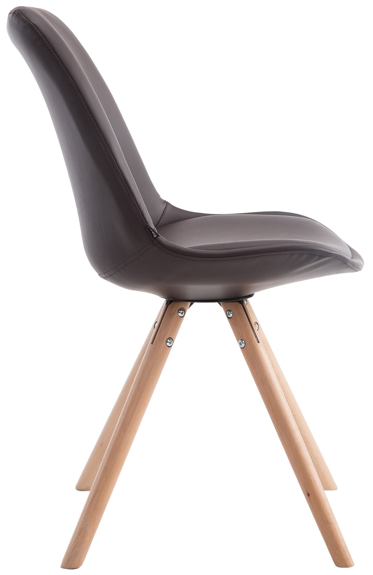 Besucherstuhl Laval Natura Rund – Ansicht 9