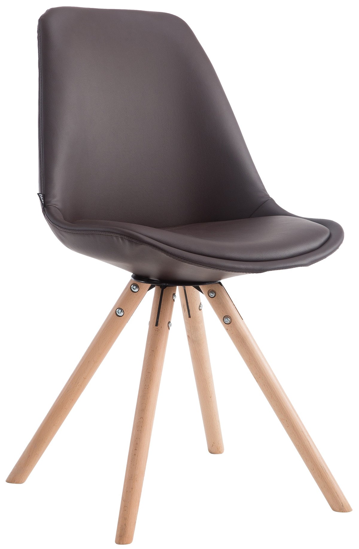 Besucherstuhl Laval Natura Rund