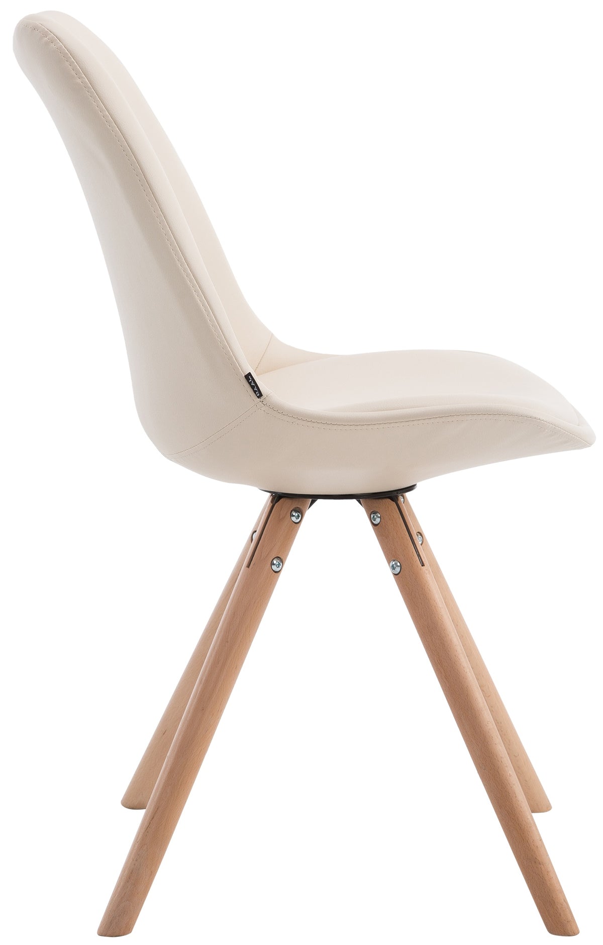 Besucherstuhl Laval Natura Rund – Ansicht 15