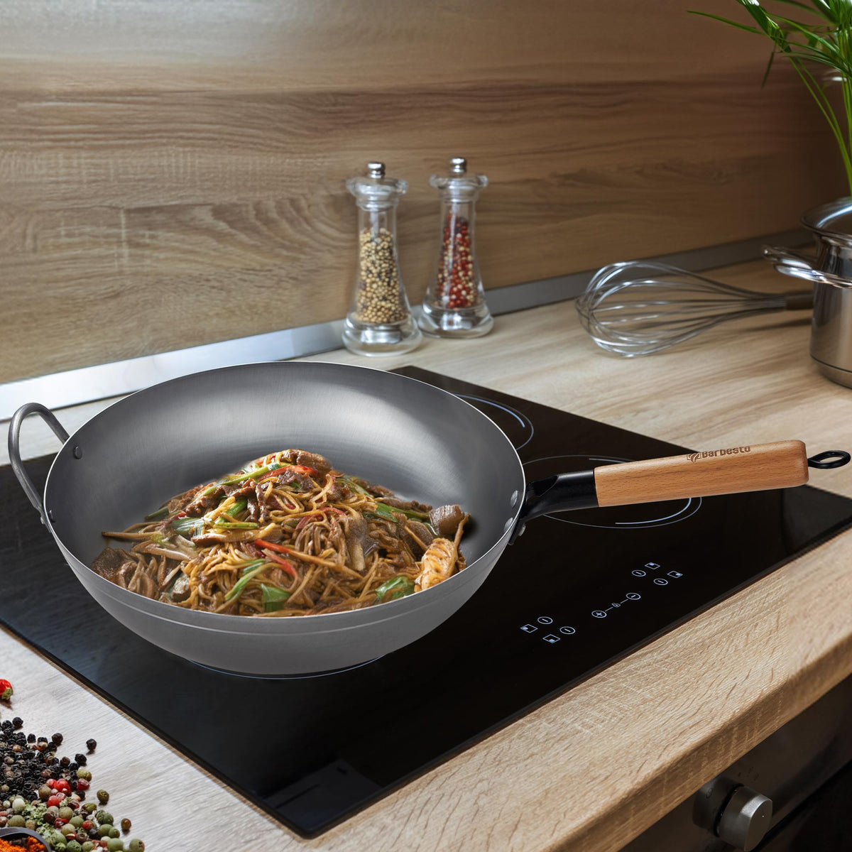 Wok Set Flach – Ansicht 8