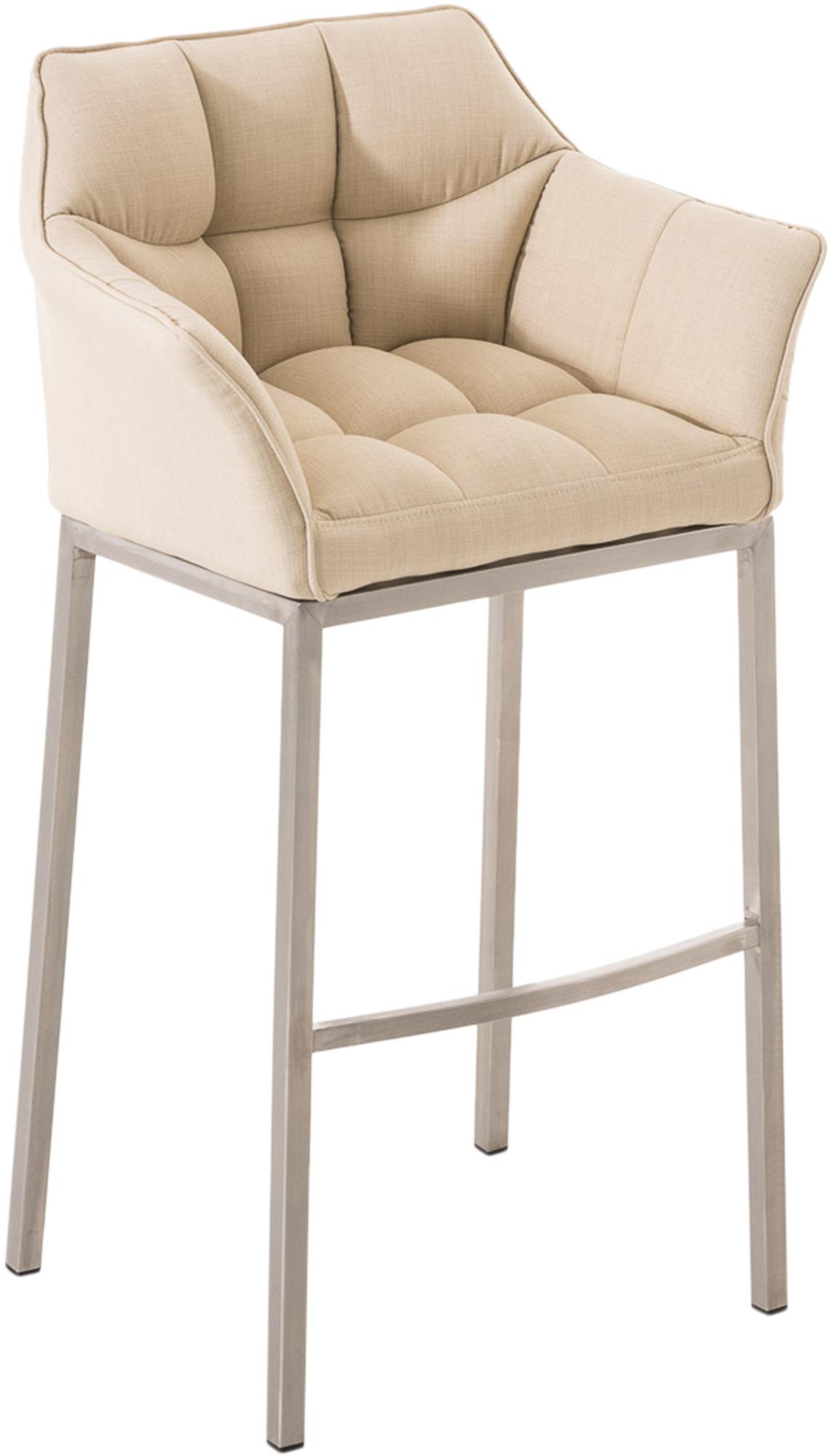 Barhocker Damaso E Stoff mit 4-Fuß Gestell – Ansicht 15