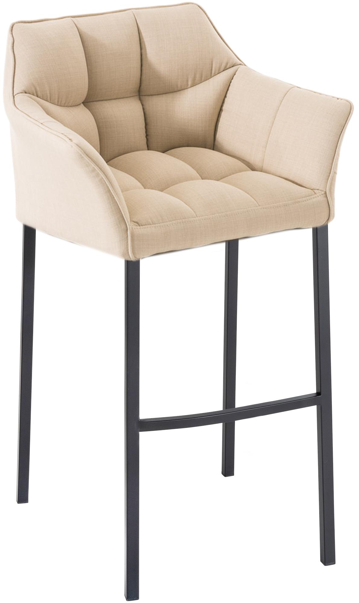 Barhocker Damaso B Stoff mit 4-Fuß Gestell – Ansicht 15