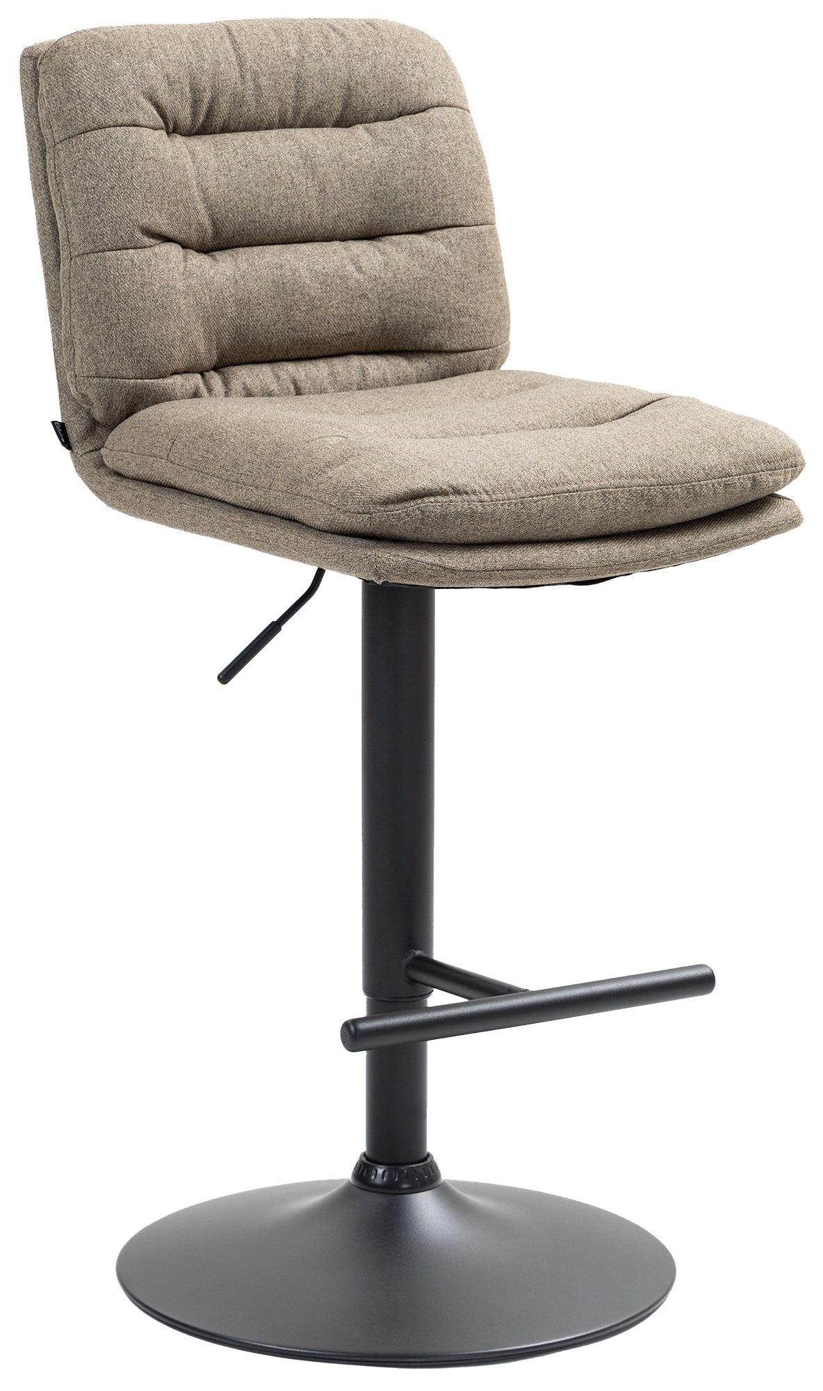 Barhocker Damar Stoff schwarz – Ansicht 8