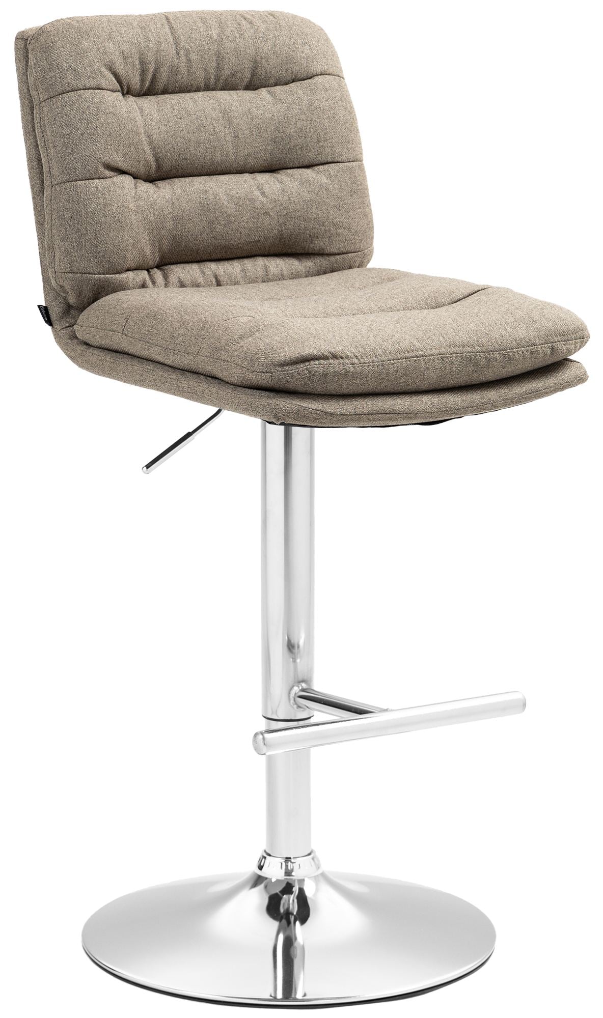 Barhocker Damar Stoff chrom – Ansicht 8