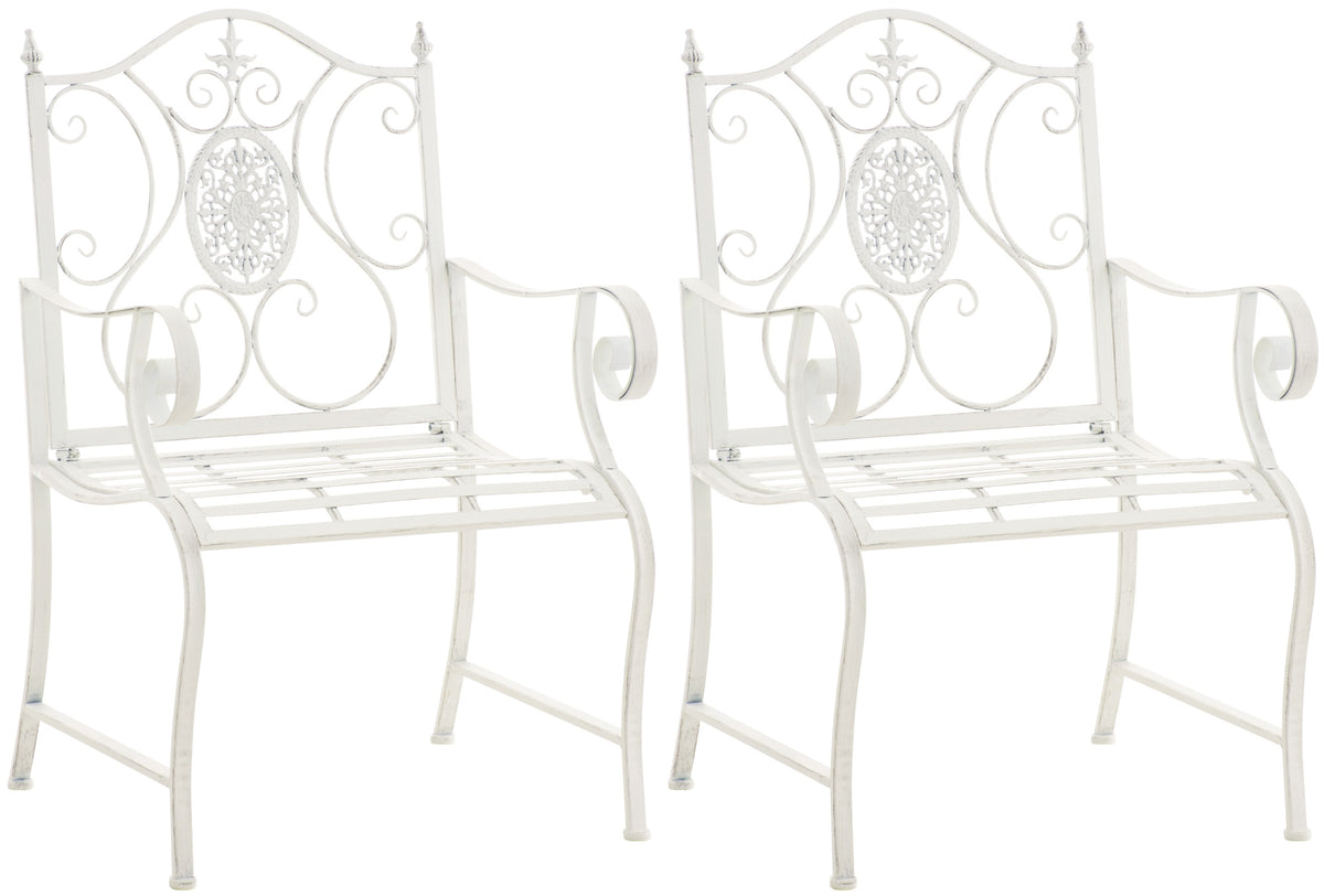 2er Set Gartenstühle Punjab – Ansicht 8