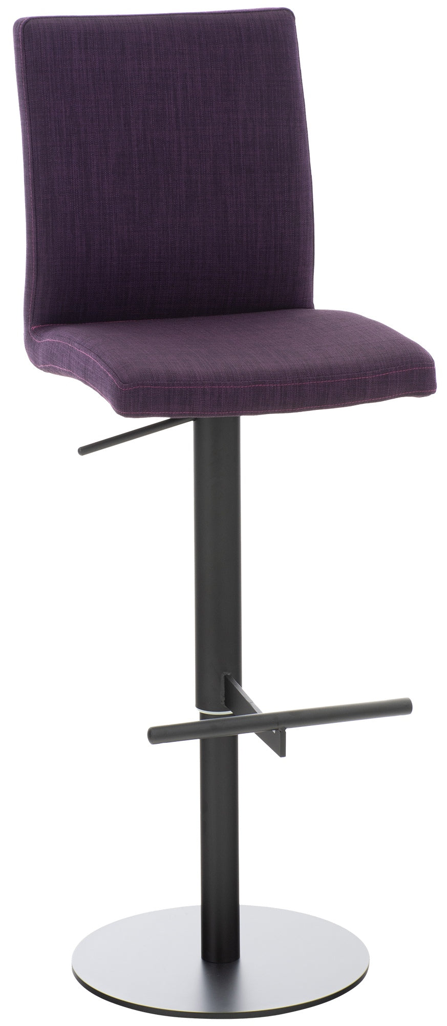 Barhocker Cadiz Stoff schwarz