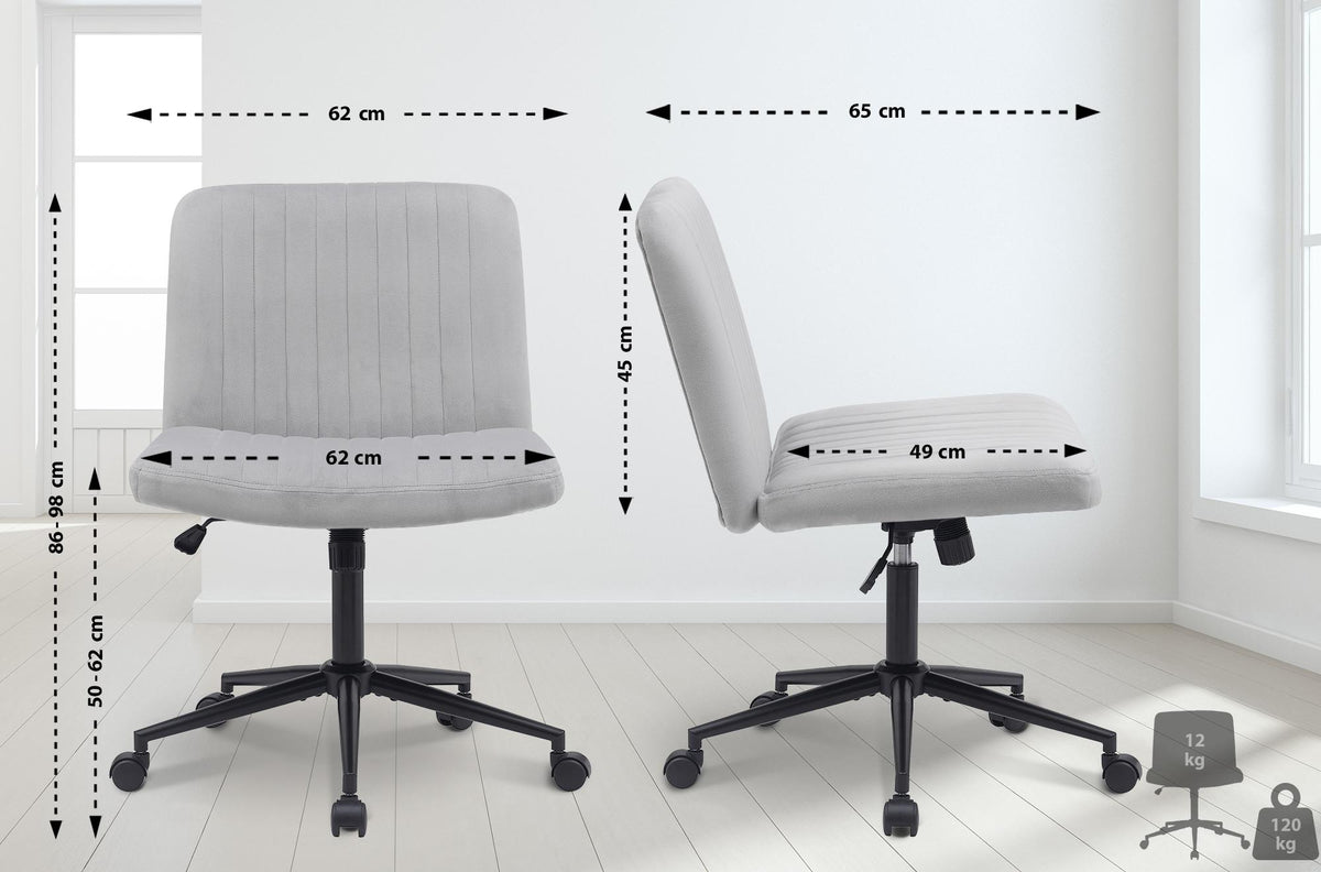 Bürostuhl Kingman Samt – Ansicht 16