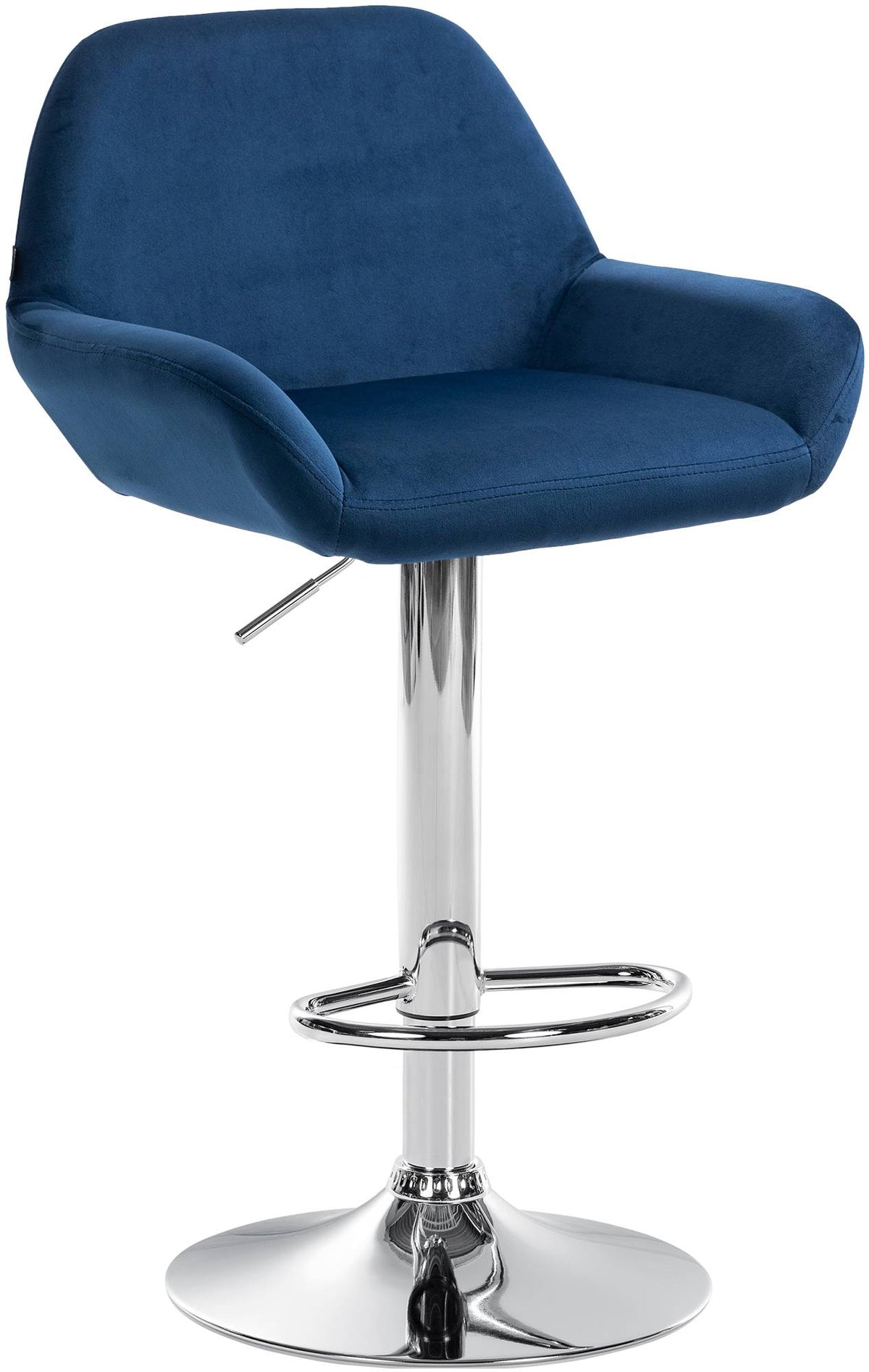 Barhocker Braga Samt chrom – Ansicht 8