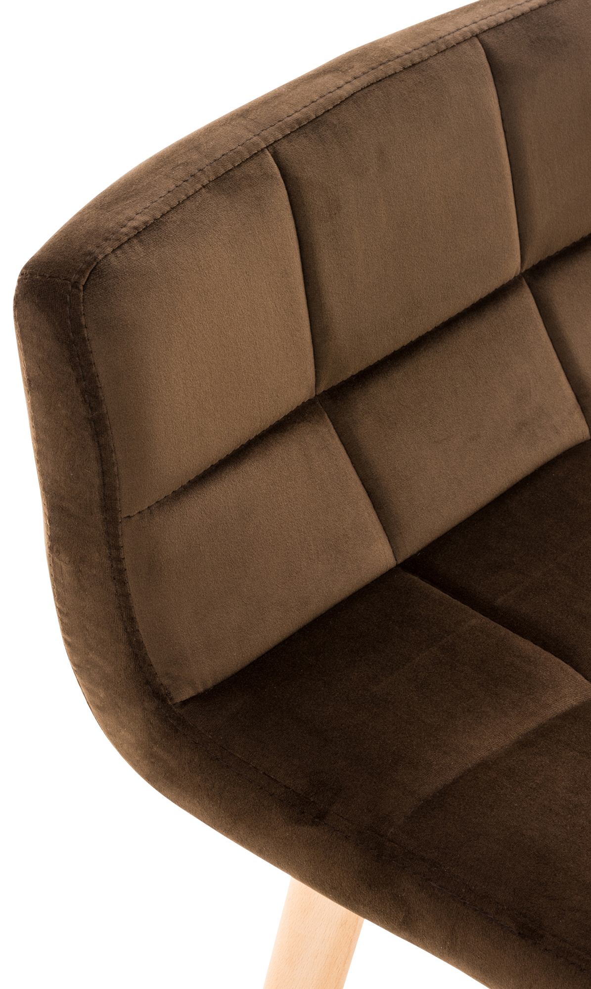 Barhocker Lincoln Samt – Ansicht 5