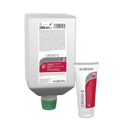 Hautpflegecreme GREVEN® CREME C 100 ml silikonfrei parfümiert Tube GREVEN – Ansicht 3